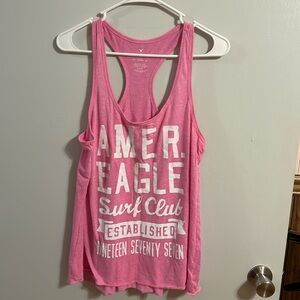 Pink American Eagle Tank